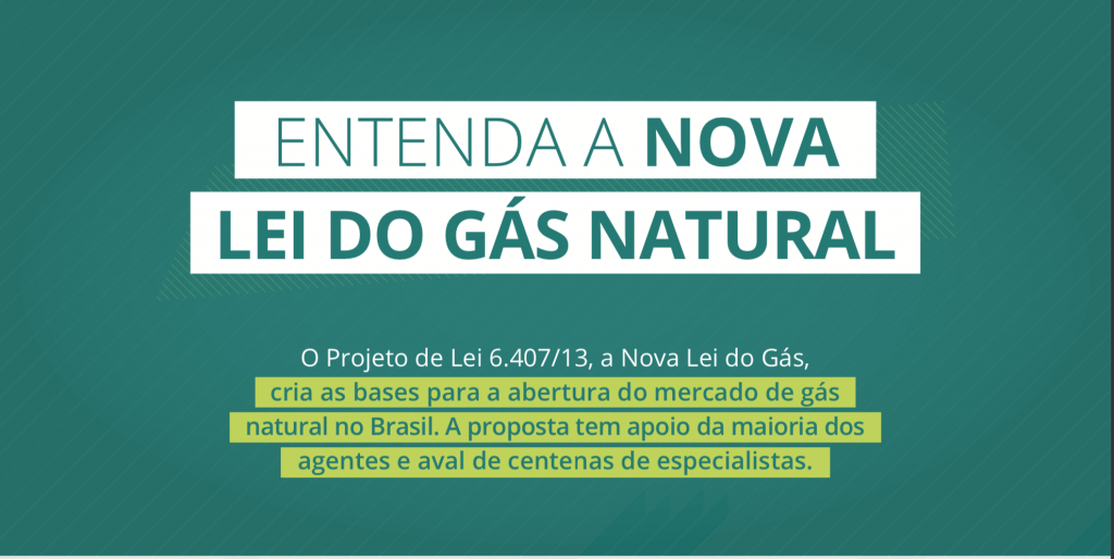 Nova lei do gás natural